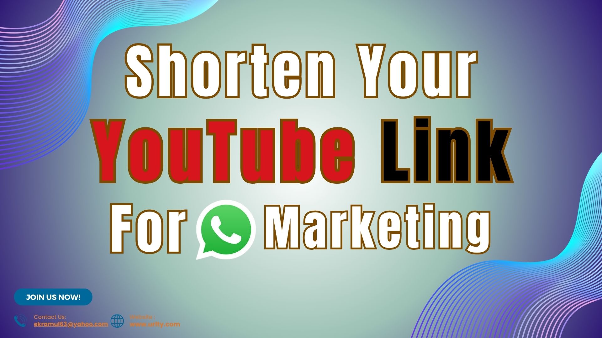 Shorten YouTube Links for WhatsApp Marketing